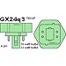 Pack of 10 PLT 26W GX24q-3 841, 26 Watt Triple Tube, 4 Pin Compact Fluorescent Light Bulb