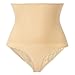 FIRSTLIKE Women Waist Cincher Girdle Tummy Slimmer Sexy Thong Panty Shapewear,Nude,XXL(Fit Waist 32.2