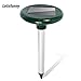 Letsfunny Powerful Solar Powered Ultrasonic Repeller deratization Outdoor Pest Control , Repel Mole Voles Gopher Mice and Rats Ultrasonic Animal & Pest Repeller - [UPGRADED VERSION]