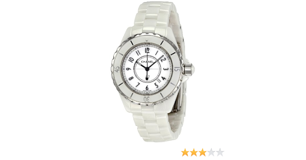 H0968 J12 White Ceramic Bracelet Watch 