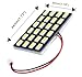 LUYED LED Car Panel Interior Lights 4 x 960LM White Super Bright 5630 24 SMD Ba9s 194 DE3175 211-2 Replacement Panel Interior Dome Map LED Lights(Include 3 Adapter)