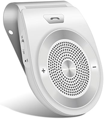 YUNJIN Wireless Stereo Music Car Adapter Bluetooth Handsfree Car Kits Audio Receiver Bluetooth Dongle Speakerphone with Mic for iPhone 7/Plus Samsung Galaxy Support Siri