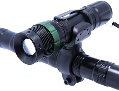Strong 3000 Lumens LED Bicycle Handlebar Light - All Weather Aluminum- 360 Degree Bracket