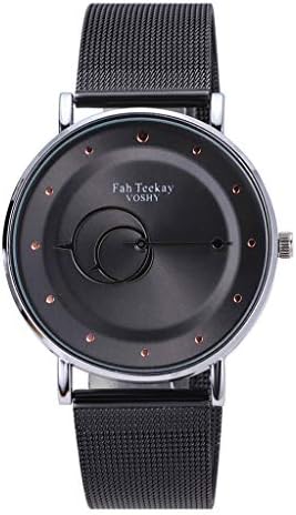 Men Watches Sale Clearance Brand, Classic Sleek Minimalist Digital Scale Unique Pointer Mesh with Men's Watch