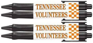 NCAA Tennessee Volunteers 4 pack Soft-Grip Ergonomic Ball Point Pen