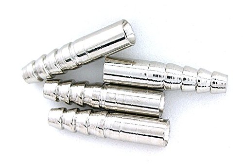 TWO HEAVY CAST GRADUATED SILVERPLATED BOLO BOLA TIPS CF493