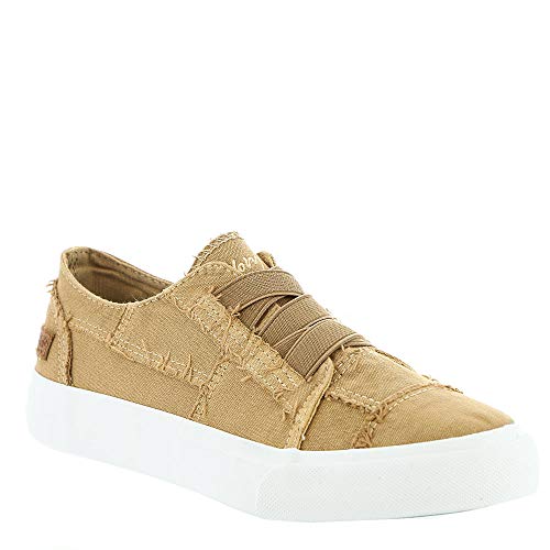 Blowfish Women's Marley Sneaker, Lion Washed Canvas, 9 Medium US
