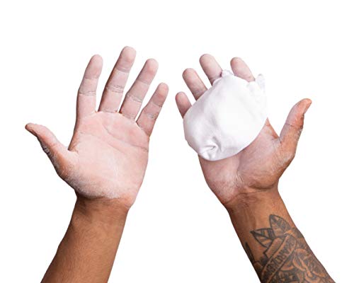 Chalk Ball (Refillable) - Sports Chalk - Superior Grip and Sweat-Free Hands for Weightlifting, Rock Climbing, Bouldering, Gymnastics, Pole Dancing and Fitness, Crossfit and Bodybuilding (1 x Ball)