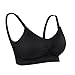 Hands-Free Pumping and Nursing Bra Adjustable Breast-Pumps Holding Bra by Momcozy - Suitable for Breastfeeding-Pumps by Medela, Lansinoh, Philips AVENT, Bellema, Spectra, Evenflo and more (Black, M)
