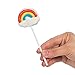 Fun Express Rainbow Character Lollipop Suckers - 12 Pieces