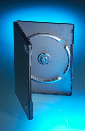 Amaray DVD-Einzelboxen, Neu, 14 mm, Schwarz, 25er-Pack