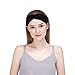 5 Pcs: HBY Solid Color Cotton Adjustable NO SLIP Multi-Style Headbands for Women Sports or Fashion