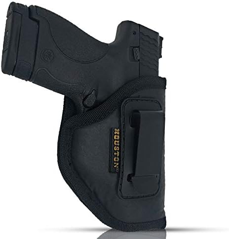 Houston Gun Holsters IWB Optical Holster - Eco Leather Concealed Carry For Compact Pistols