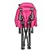 Lucky Bums Moon Camp Kids Indoor Outdoor Comfort Lightweight Durable Chair with Carrying Case, Pink, Medium