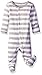 L'ovedbaby Unisex Baby Organic Snap Footie (Pumpkin, 9-12m)
