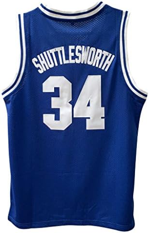 Ray Allen He Got Game Movie Lincoln 34 Jesus Shuttlesworth Basketball Jersey Embroidered Blue