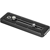 CAMVATE 120mm Quick Release Plate with 1/4"-20 and 3/8"-16 Mounting Screw | Compatible with Arca Swiss for Long Lens Tripod Foot Extension