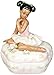 Cosmos 10600 Fine Porcelain African American Ballerina on Pink Box, 3-5/8-Inch