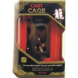 Hanayama Cast Metal Puzzle Cage