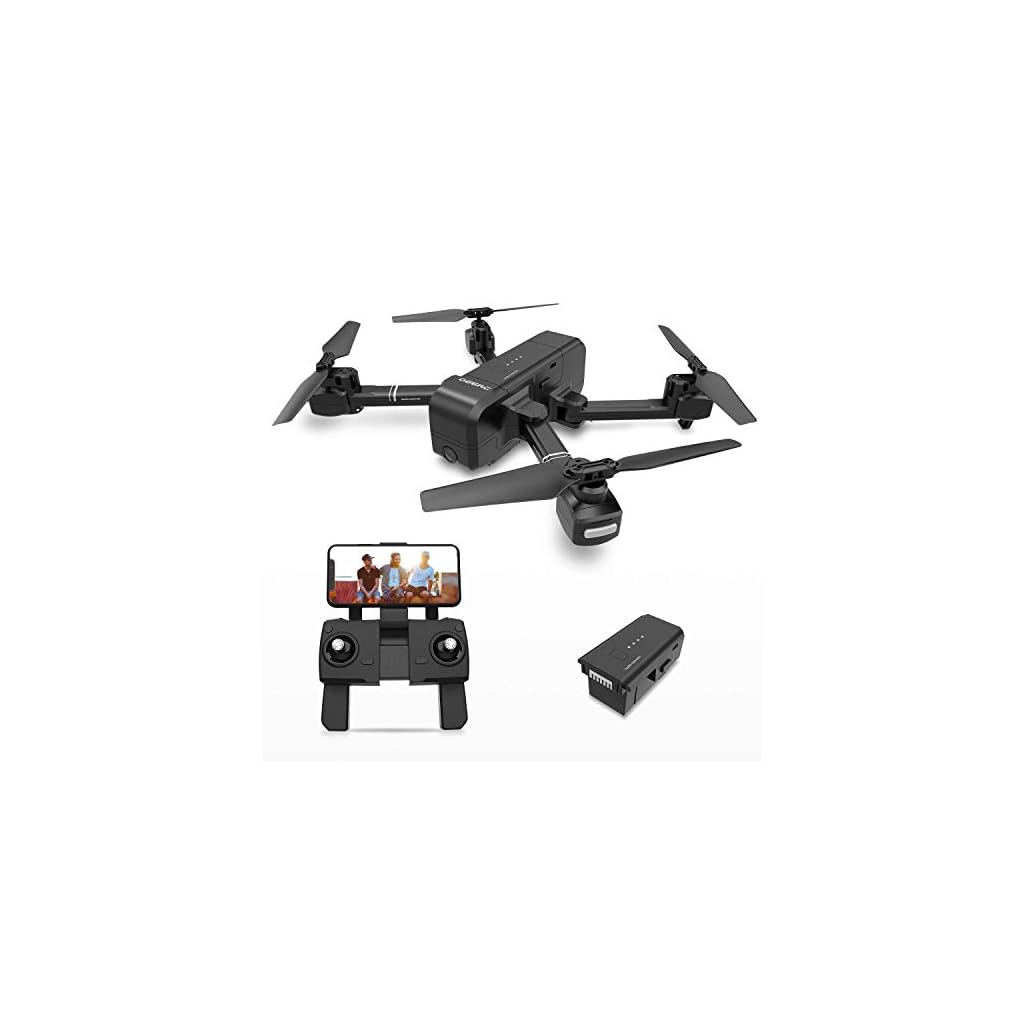 DEERC DE25 Drone with Camera 1080P HD Camera Drone FPV Live Video and