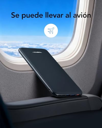 MOFIT PD3.0 Banco de Energía Portátil 26800mAh 22.5W, Cargador Rápido USB-C, Batería Externa Delgada con Funda - Compatible con iPhone 16/15/14, Samsung Galaxy, Motorola, Xiaomi, iPad (Regalo Ideal)