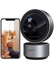 2K Pet Camera, Security Camera for Dog/Cat, 2.4G/5G WiFi, Motion Tracking, Pan/Tilt, Motion & Sound Detection, Night Vision, 2-Way Audio, Work with Alexa