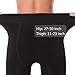 Anmengte Womens Winter Black Warm Velet Stretchy High Waist Leggings Elastics Pantihose (FBA) (S/M, 02)