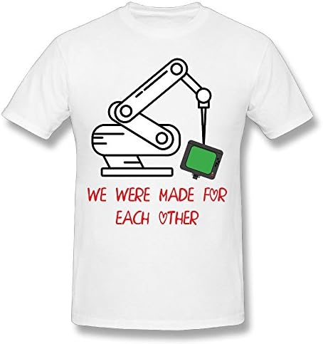 CZHYMY Men's Heart&amp;Slash T Shirt