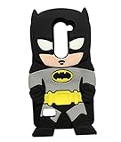kangweichuang LG Tribute 5 Hero Batman Case,LG Escape 3 Case,3D Cartoon Hero Batman Back Cover Back Cover Soft Silicone Case for LG K7 / LG Tribute 5 / LG Escape 3 Black