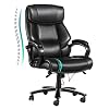 VANSPACE Executive Office Chair High Back, Office Chair 350 lbs Leather Office Chair, Executive Computer Chair with…