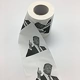 Vertical Finger Donald Trump Toilet Paper, Novelty Political Gag Gift (1)