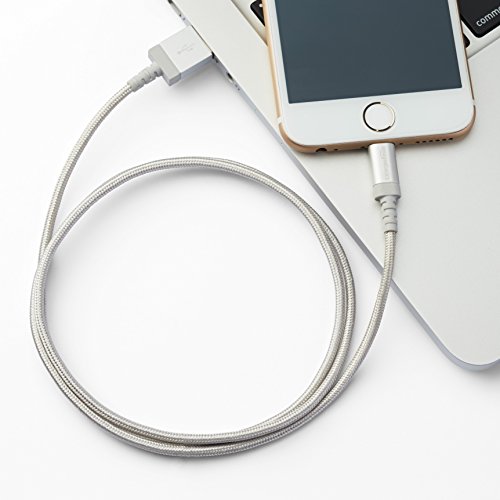 Amazon Basics Nylon Braided Lightning to USB A Cable, MFi Certified