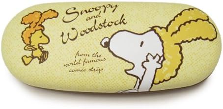 Amazon メガネケース 眼鏡入れ アイボリー アップ バニースヌーピー スヌーピー スヌーピー 収納用品