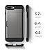 Spigen Slim Armor CS Designed for iPhone 8 Plus Case (2017) / Designed for iPhone 7 Plus Case (2016) - Gunmetal