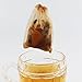 300PCS Tea Filter Bags, Disposable Paper Tea Bag with Drawstring Safe Strong Penetration Unbleached Paper for Loose Leaf Tea and Coffee（6x8CM）