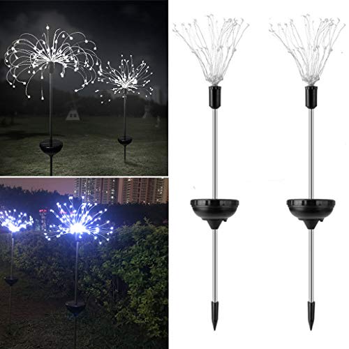 image for Gotian 90 LED Solar Power Garden Light Christmas Lights Outdoor Firewo