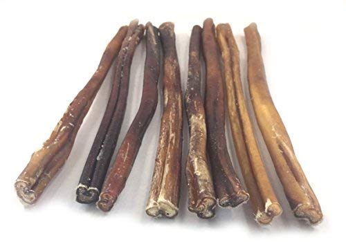 Sancho & Lola's Bully Sticks for Dogs - 12-inch Thin (7-9 Count) Grass-Fed Free-Range Grain-Free Hig - //medicalbooks.filipinodoctors.org