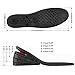 Height Increase Insole 4-Layer Orthotic Heel Shoe Lift Kit with Air Cushion Heel Insert 1.18