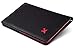 Passport Holder by POCKT - RFID Blocking Travel Wallet for Safe Trip, Document Organizer + Gift Box | Black & Red