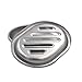 Kitchen Soap Holder,Stainless Steel Soap Dish with Draining Tray,Double Layer Stainless Steel Sponge Holder,Soap Box for Bathroom and Bathtub