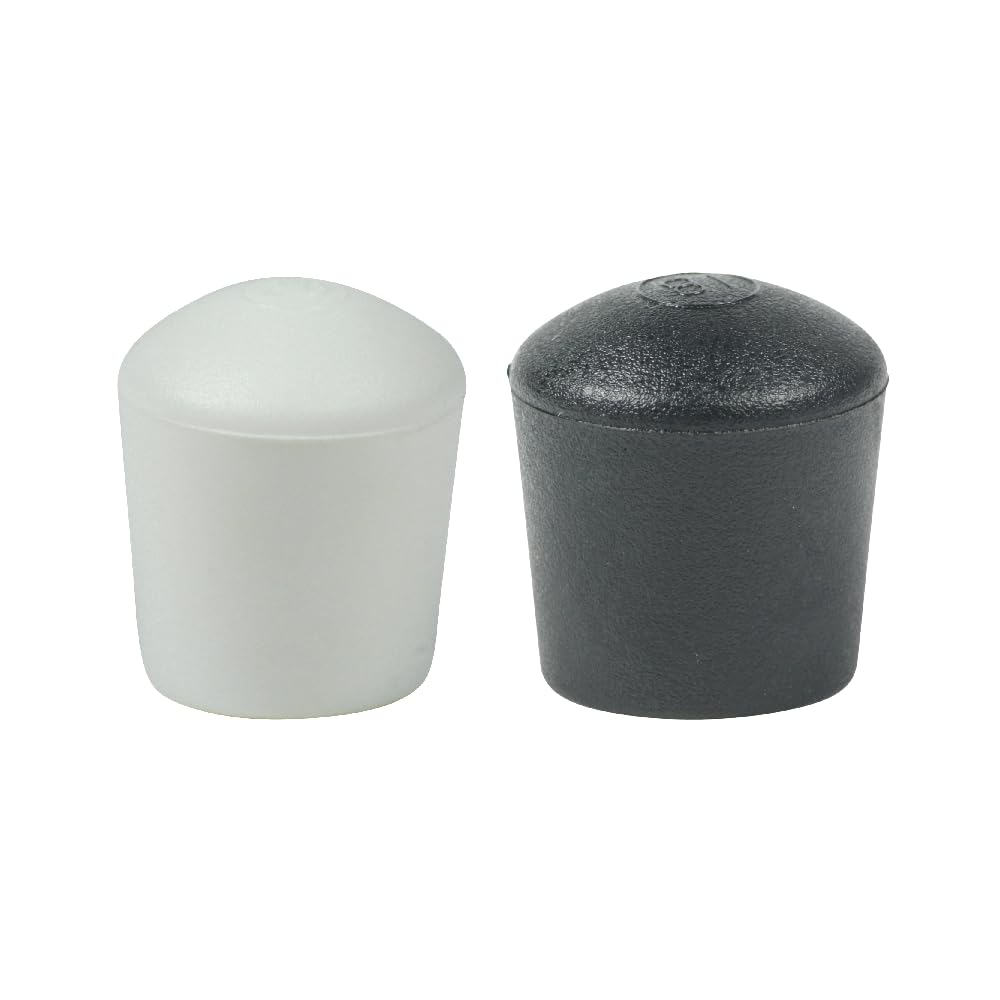 Lifeswonderful - 16 pcs Domed Furniture Feet - Ideal for Tables, Chairs etc - Available in Many Sizes & Colours (32mm, White)