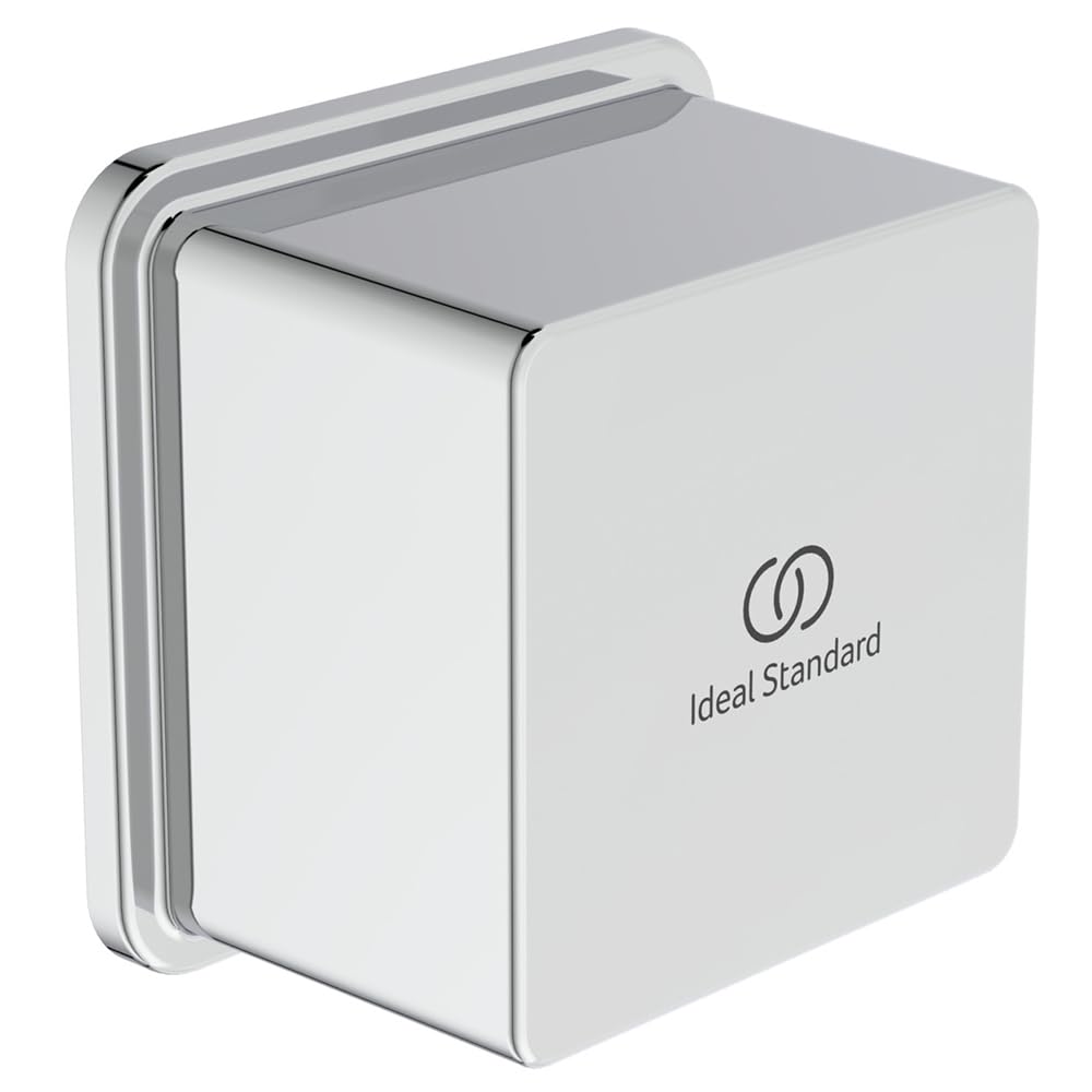 Shower Wall Outlet - Ideal Standard Idealrain Square Shower Wall Outlet, Chrome, BC772AA