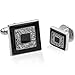 Cuff-Daddy Diamond Dust Formal Cufflink & Stud Set