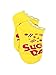 Charms Candy Tootsie Roll Womens Socks, 6 pack, Charms Candy No Show, Large (9-11)