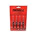 Countersink Drill Bit Set, 4 Piece #6 (9/64) Powerwolf PW1001 with Allen Key …