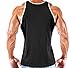 Workout Clothes Tank Top Black/White