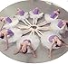 WENDYWU Women Professional Swan Ballet Tutu Skirt Hard Organdy Platter Performance Leotard Skirt