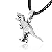 Dan's Jewelers T-Rex Dinosaur Pendant Necklace, Fine Pewter Jewelry