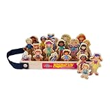 T.S. Shure Daisy Girls Dolls Wooden Magnets 20 Piece MagnaFun Set