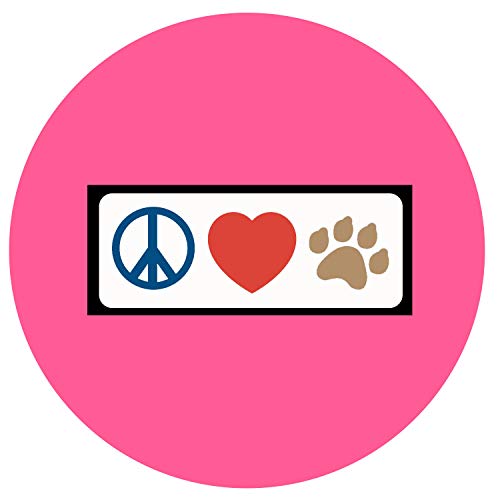 Pawtitas Dog Collar for Small Dogs Training Puppy Collar with Solid - S - Pink